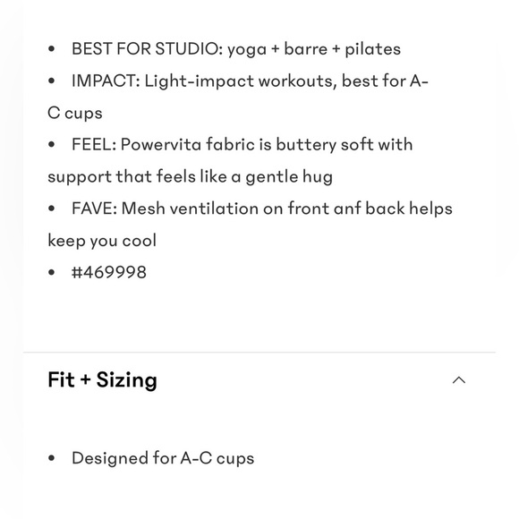 NWT Athleta Vital Black Bra Size XS (best for A-C Cups) - Picture 7 of 8